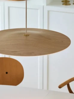 Piet Hein Pendler|Spots<Sinus Wood Pendel, eg fra