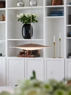 Piet Hein Pendler|Spots<Sinus Wood Pendel, valnød fra