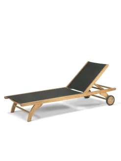 Fritz Hansen Solvogne/Liggestole<Skagerak Columbus Liggestol, sort fra