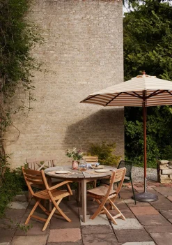 Fritz Hansen Haveborde<Skagerak Drachmann Bord Ø126 cm fra