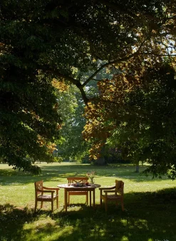 Fritz Hansen Haveborde<Skagerak Drachmann Bord Ø126 cm fra