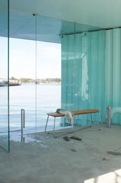 Fritz Hansen Havebænke<Skagerak Lilium bænk fra