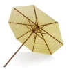 Fritz Hansen Parasoller<Skagerak Messina Parasol Ø300, Lemon/Sand Stripes fra