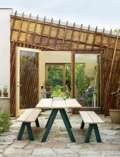 Fritz Hansen Havebænke<Skagerak Overlap Bænk fra