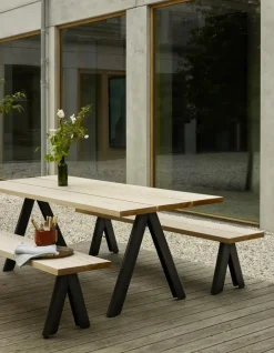 Fritz Hansen Haveborde<Skagerak Overlap Bord fra