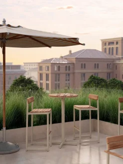 Fritz Hansen Haveborde<Skagerak Pelagus Barbord, H 95 cm fra