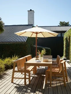 Fritz Hansen Haveborde<Skagerak Plank Bord 160 cm fra