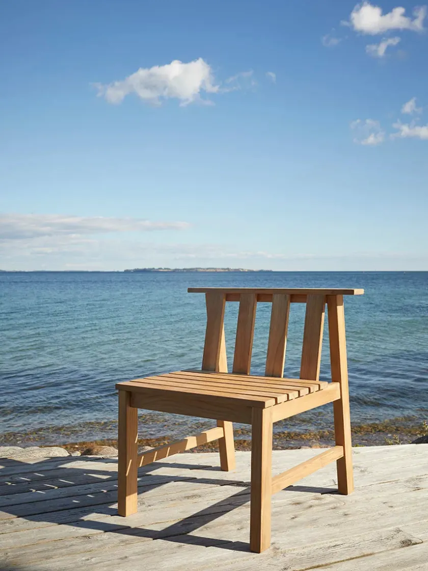 Fritz Hansen Havestole<Skagerak Plank Stol fra