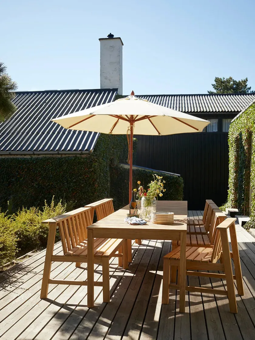 Fritz Hansen Havestole<Skagerak Plank Stol fra