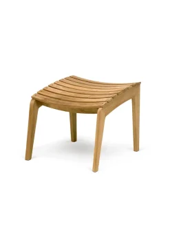 Fritz Hansen Udendørs Loungemøbler|Havestole<Skagerak Regatta Fodskammel fra