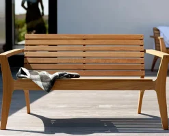 Fritz Hansen Havebænke<Skagerak Regatta Loungebænk fra