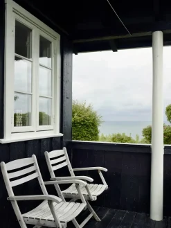 Fritz Hansen Havestole<Skagerak Selandia Armstol fra