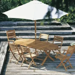 Fritz Hansen Haveborde<Skagerak Selandia Bord 75 cm fra