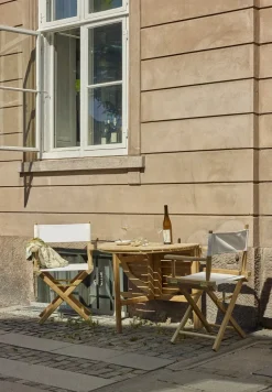 Fritz Hansen Haveborde<Skagerak Selandia Bord 75 cm fra