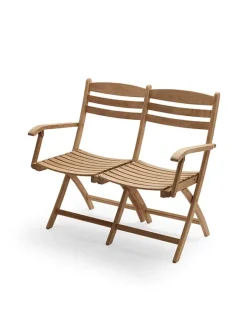 Fritz Hansen Havebænke<Skagerak Selandia 2-Seater fra