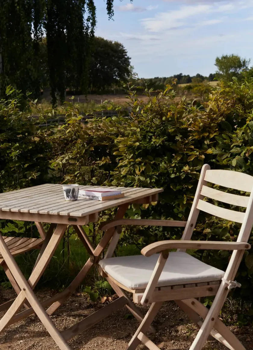 Fritz Hansen Havemøbelsæt<Skagerak Selandia Sæt, 4 stole og bord 147 fra