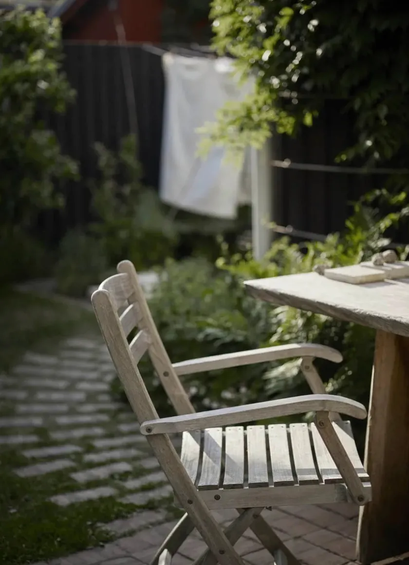 Fritz Hansen Havemøbelsæt<Skagerak Selandia Sæt, 4 stole og bord 147 fra