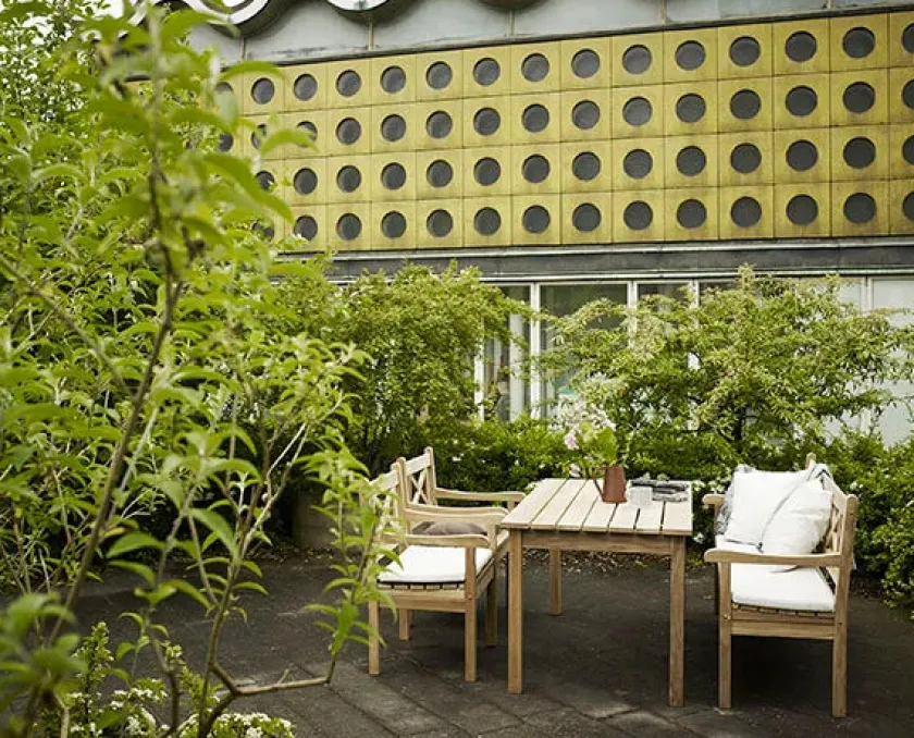 Fritz Hansen Havemøbelsæt<Skagerak Skagen Sæt i teak fra