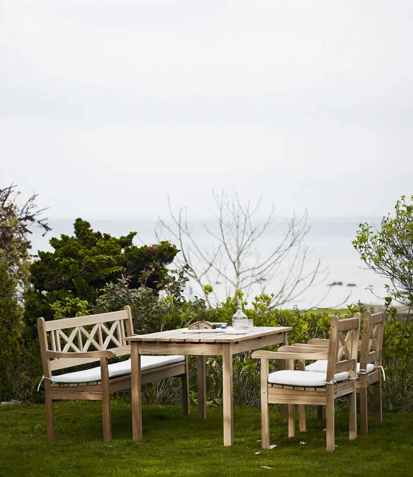 Fritz Hansen Havemøbelsæt<Skagerak Skagen Sæt i teak fra