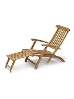 Fritz Hansen Solvogne/Liggestole<Skagerak Steamer Liggestol fra