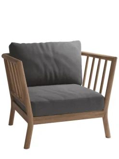 Fritz Hansen Udendørs Loungemøbler|Havestole<Skagerak Tradition Loungestol fra