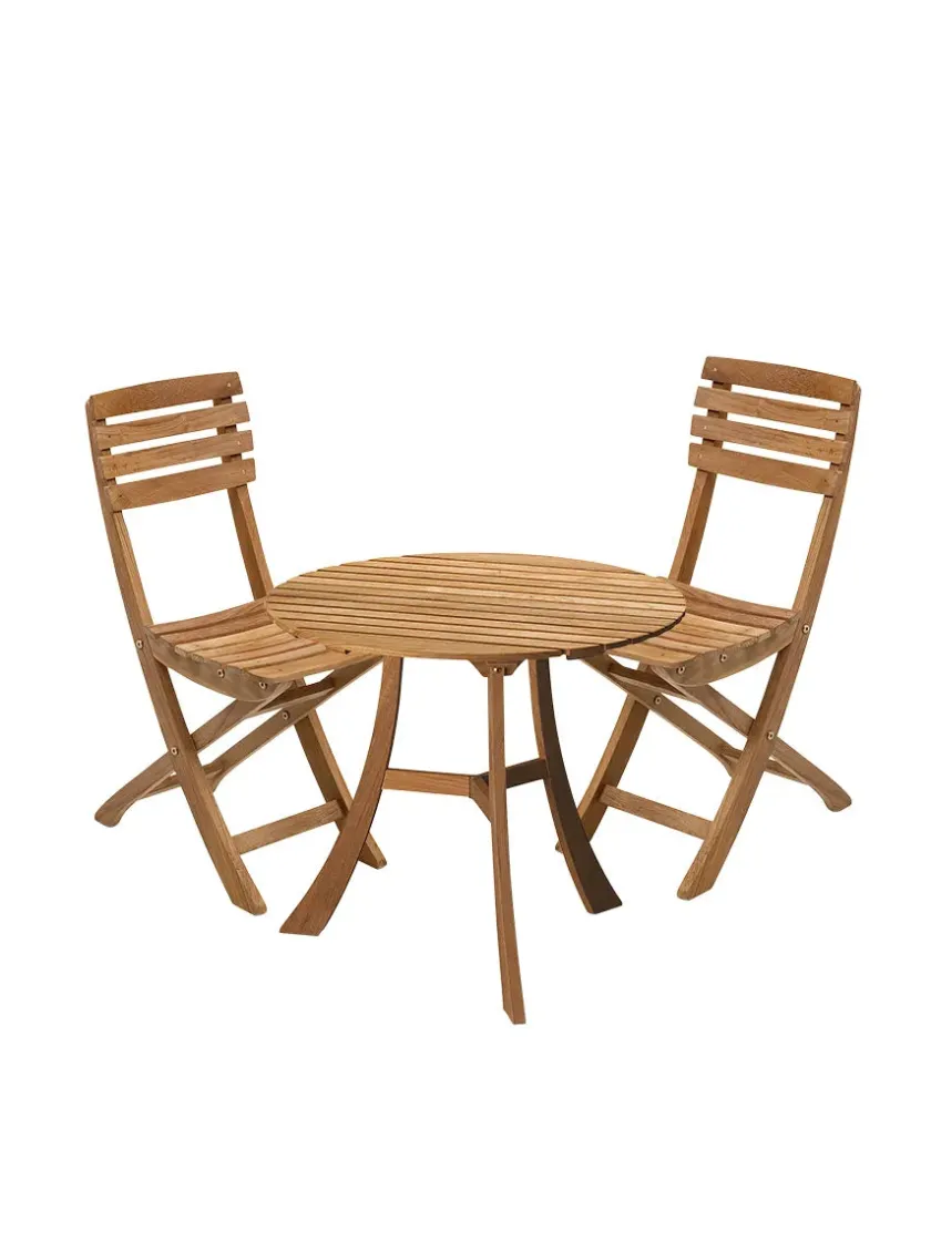 Fritz Hansen Havemøbelsæt<Skagerak Vendia Sæt i teak fra