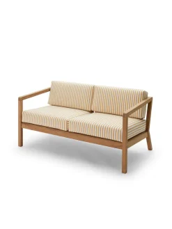 Fritz Hansen Udendørs Loungemøbler<Skagerak Virkelyst 2 pers. Sofa, Ash fra