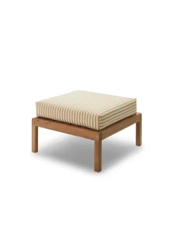 Fritz Hansen Udendørs Loungemøbler|Havestole<Skagerak Virkelyst Puf, White fra