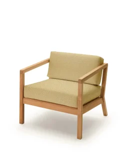 Fritz Hansen Udendørs Loungemøbler|Havestole<Skagerak Virkelyst Stol, Honey Yellow fra