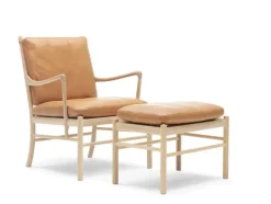 Carl Hansen & Søn Skamler<Skammel til Colonial Chair af Ole Wanscher
