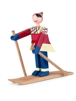 Kay Bojesen Gaver Til Ham|Figurer<Skiløber Datti af