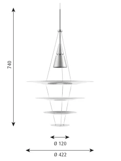 Louis Poulsen Louis Poulsen Lampeskærme|Reservedele Til Lamper<Skærme til Enigma 425 fra