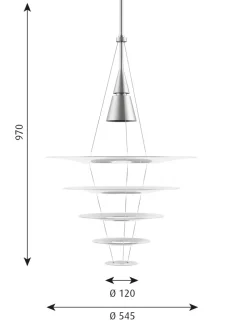 Louis Poulsen Louis Poulsen Lampeskærme|Reservedele Til Lamper<Skærme til Enigma 545 fra