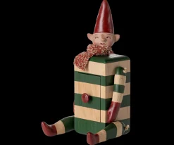 Maileg Nisser<Skuffenisse – Elf with Drawer, grøn fra