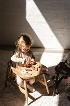 Børn Oaklings Gaver|Gaver Til Børn<Smilla Toddler Stol, røget eg fra