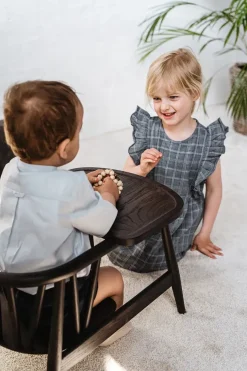 Børn Oaklings Gaver|Gaver Til Børn<Smilla Toddler Stol, sortlakeret eg fra