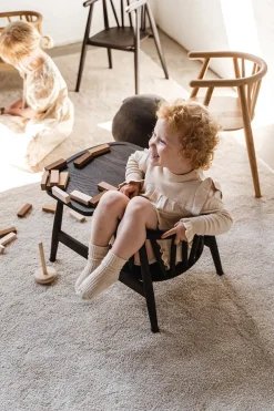 Børn Oaklings Gaver|Gaver Til Børn<Smilla Toddler Stol, sortlakeret eg fra