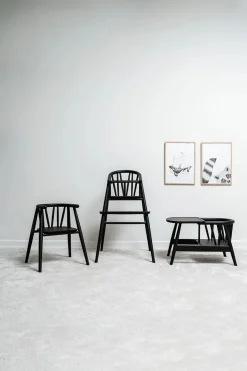 Børn Oaklings Gaver|Gaver Til Børn<Smilla Toddler Stol, sortlakeret eg fra