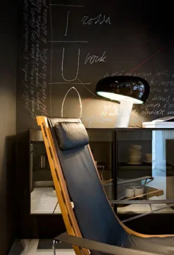 Flos Spots<Snoopy Bordlampe, black fra