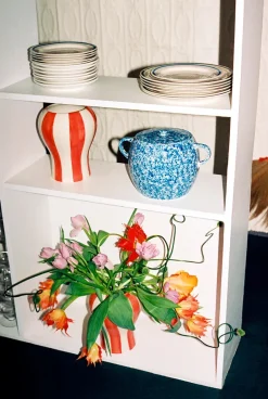 HAY Vaser<Sobremesa stripe cookie jar fra