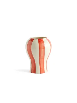 HAY Vaser<Sobremesa stripe vase fra