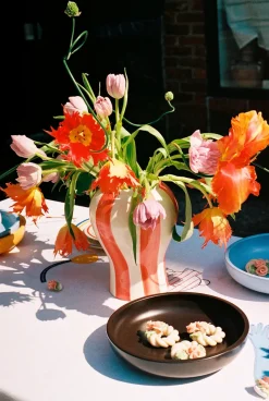 HAY Vaser<Sobremesa stripe vase fra