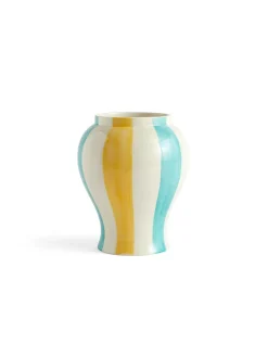HAY Vaser<Sobremesa stripe vase fra