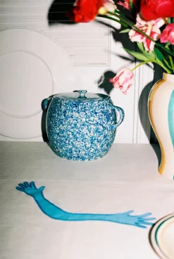 HAY Vaser<Sobremesa stripe vase fra