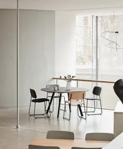 HAY Spisebordsstole<Soft Edge 50 Sled stol fra