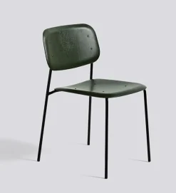 HAY Spisebordsstole<Soft Edge spisestol, stålben fra