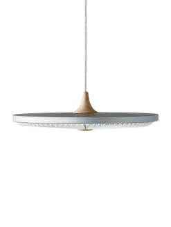 Le Klint Pendler|Spots<Soleil pendel medium, røget eg, papir skærm fra