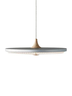 Le Klint Pendler|Spots<Soleil pendel medium, røget eg, plast skærm fra