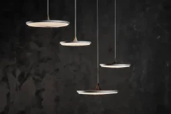 Le Klint Pendler|Spots<Soleil pendel small, lys eg, plast skærm fra