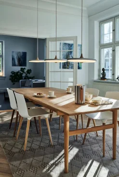 Le Klint Pendler|Spots<Soleil pendel small, lys eg, plast skærm fra